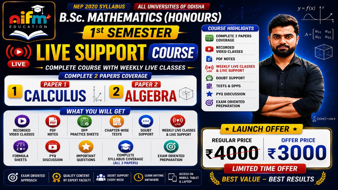 1st Sem Live Batch
