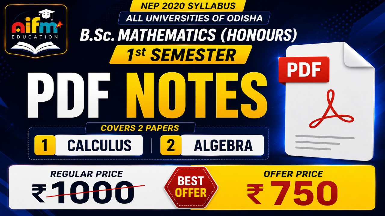1st Sem PDF Notes Pack