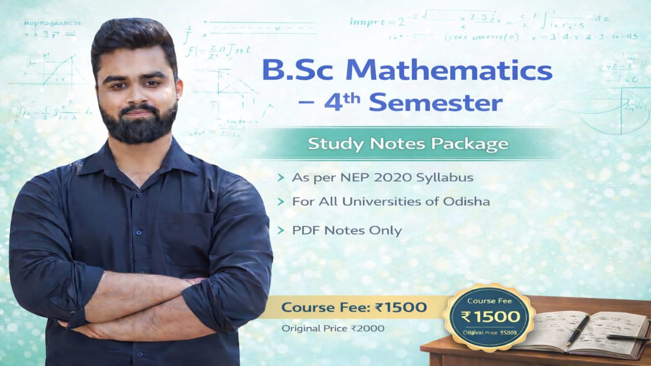 4th Sem PDF Notes Pack