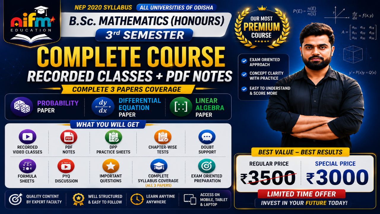 3rd Sem Complete Recorded Course