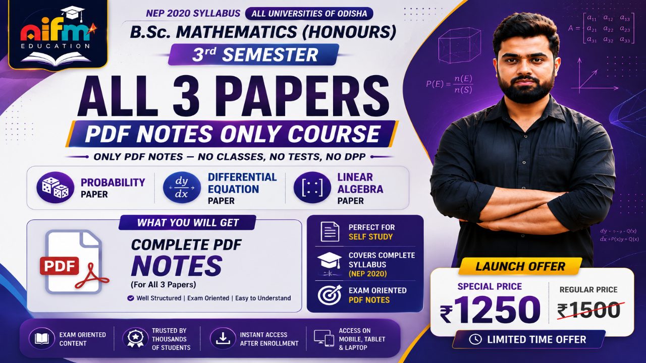 3rd Sem PDF Notes Pack