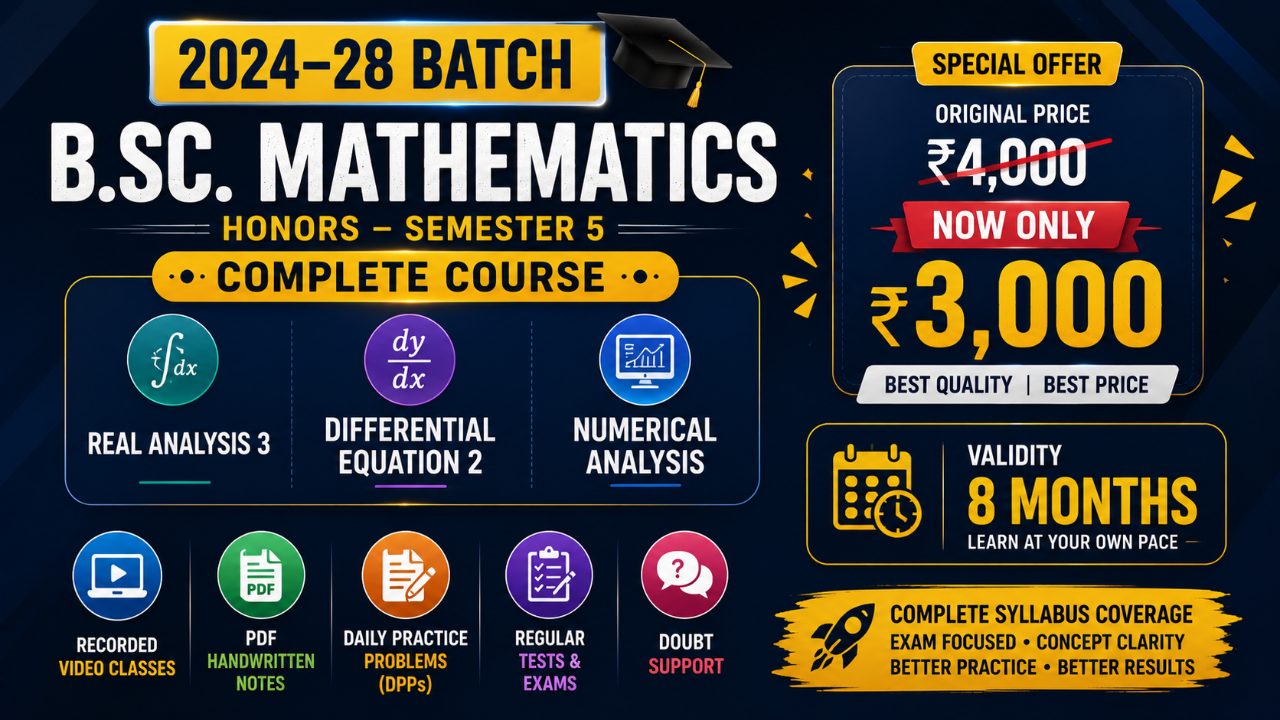 5th Sem Complete Recorded Course
